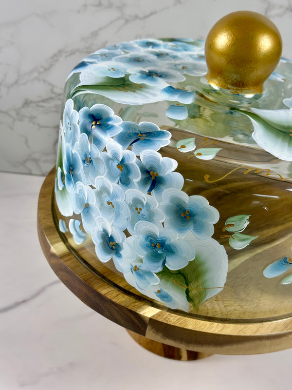 Hydrangea Cake Dome