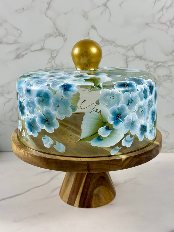 Hydrangea Cake Dome
