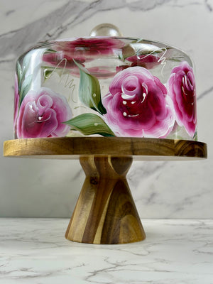 Rose Cake Dome