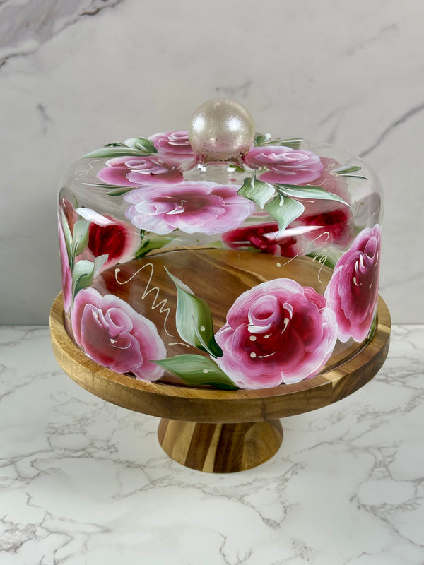 Rose Cake Dome