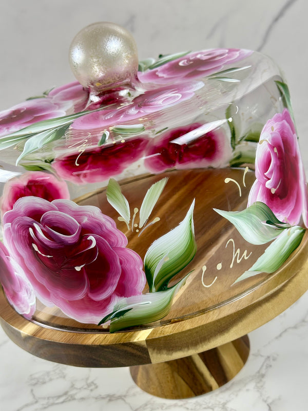 Rose Cake Dome