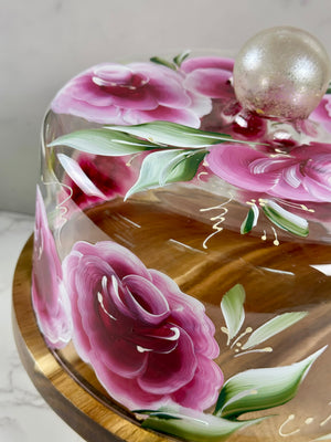 Rose Cake Dome