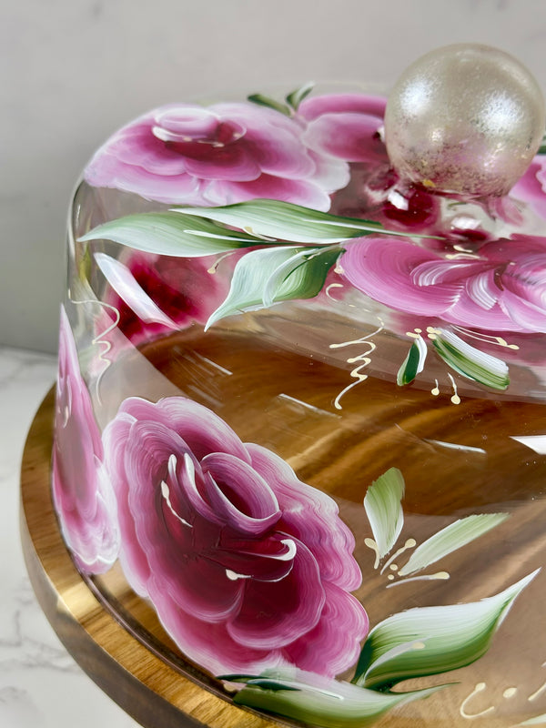 Rose Cake Dome