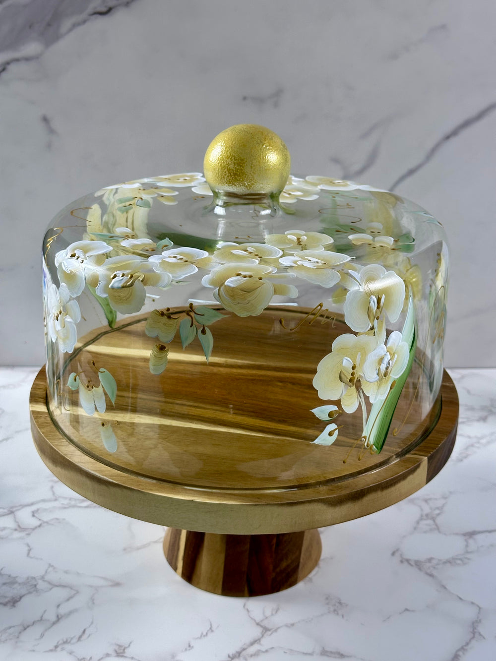Orchid Cake Dome