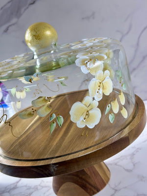 Orchid Cake Dome